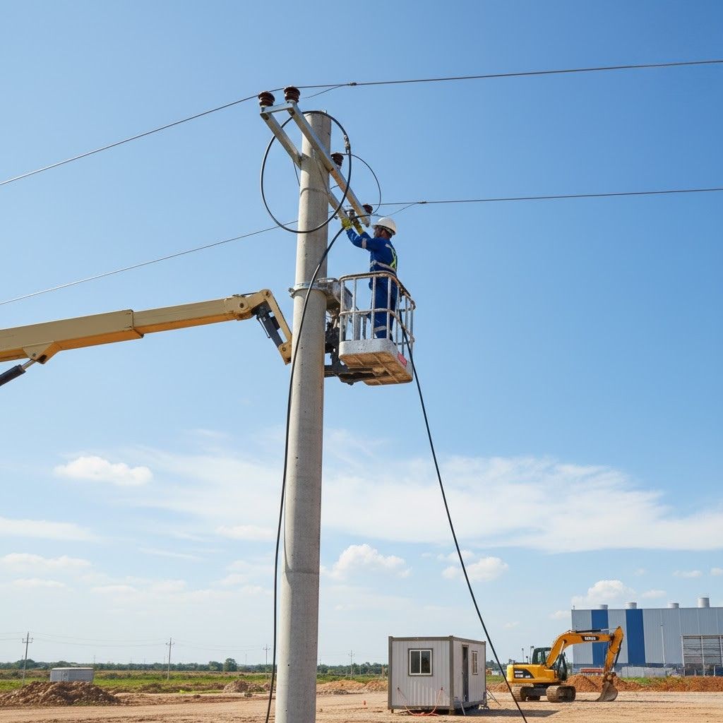 Construção de Rede Primária Aéreo e Subterrâneo